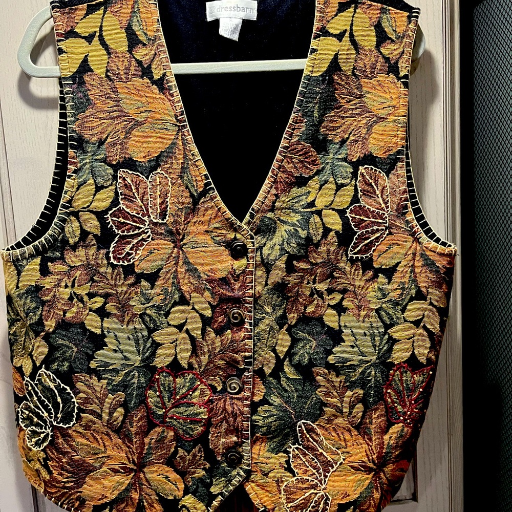 Beautiful vest of fall colors